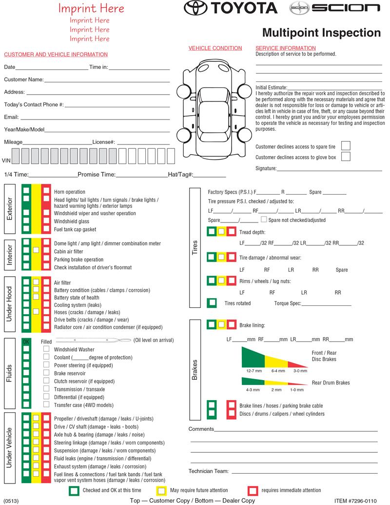 toyota-multi-point-inspection-form